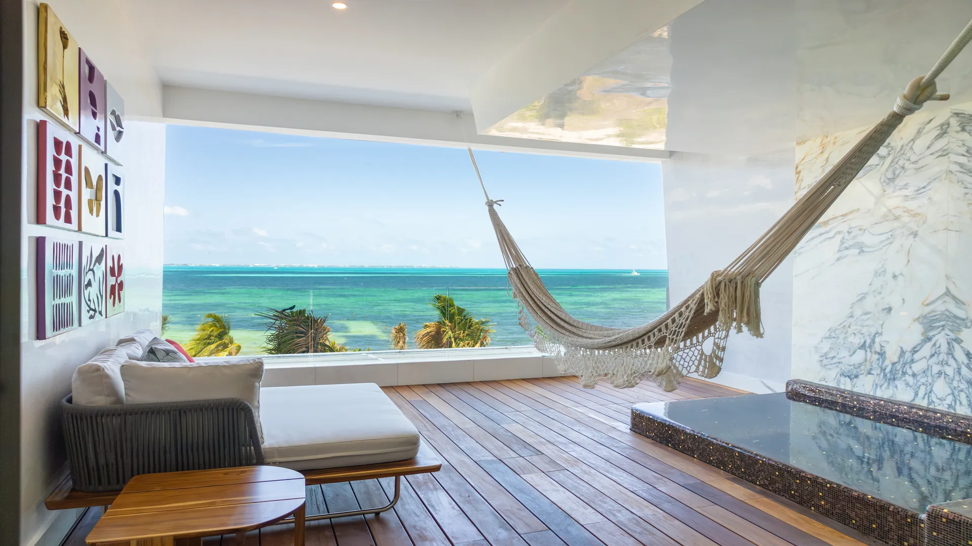 brand new Mousai Cancun suite with private terrace