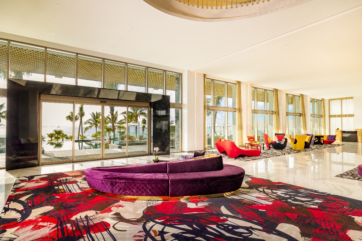 hotel mousai cancun lobby